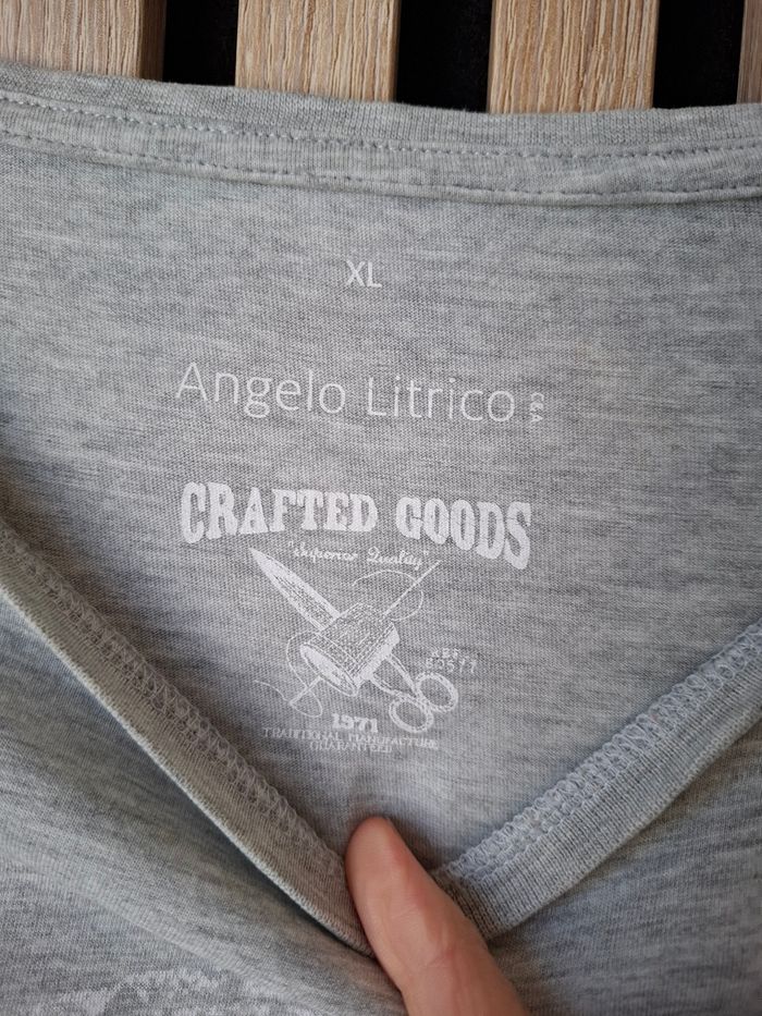 Tee shirt gris Angelo Litrico C&A T XL - photo numéro 5