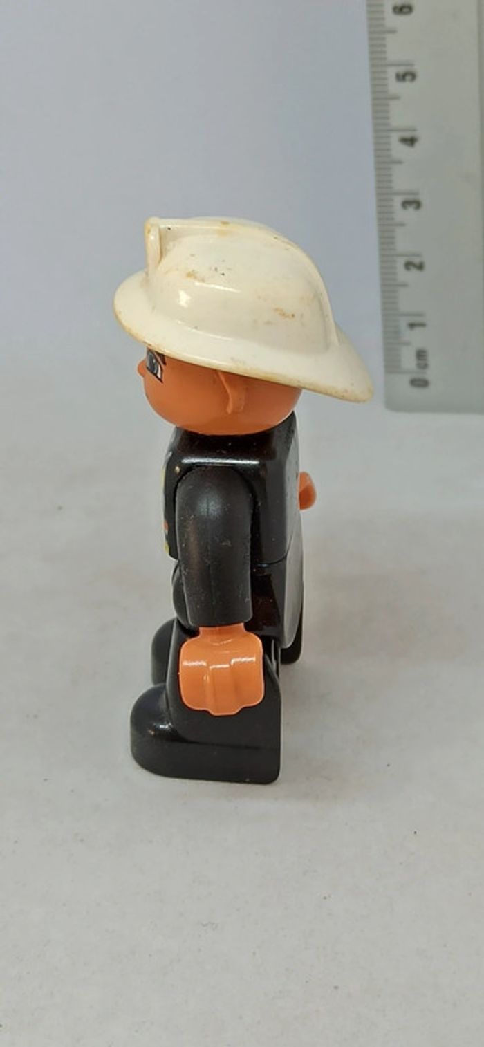 Homme pompier habits noirs lego duplo - photo numéro 5