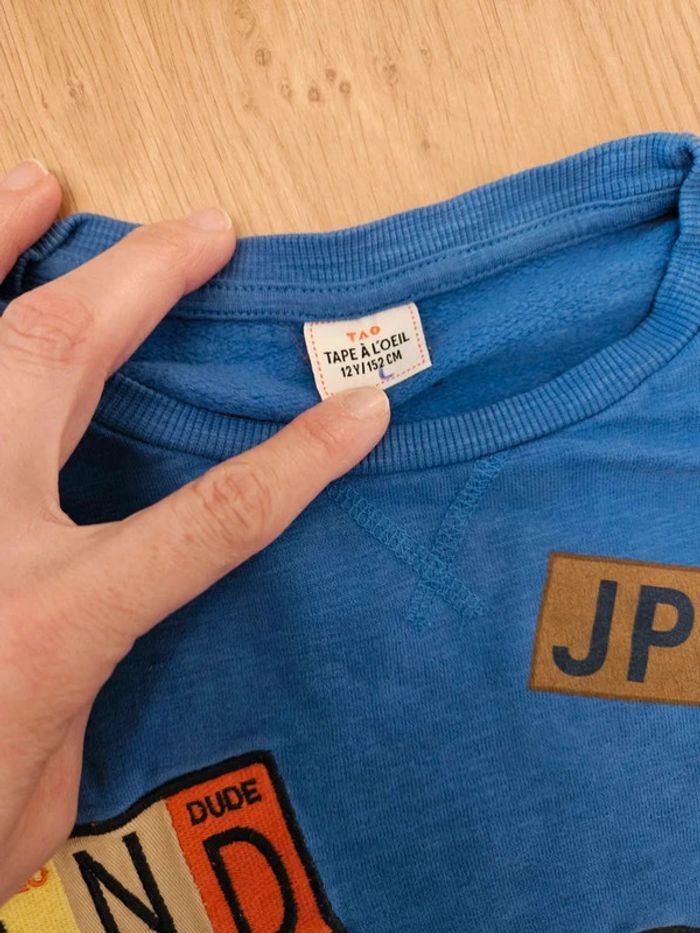 Pull tape à l'oeil 12 ans - photo numéro 3