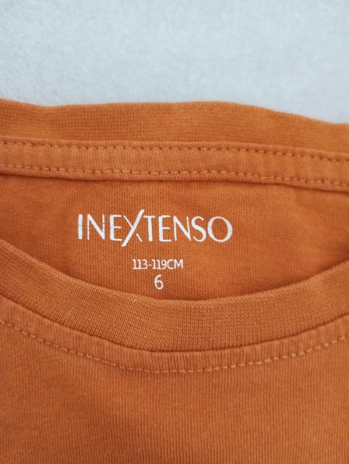 Tee-shirt in extenso orange , manches longues - photo numéro 2