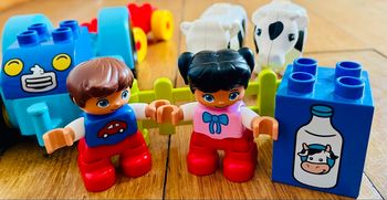 Lego Duplo - tracteur et vaches 