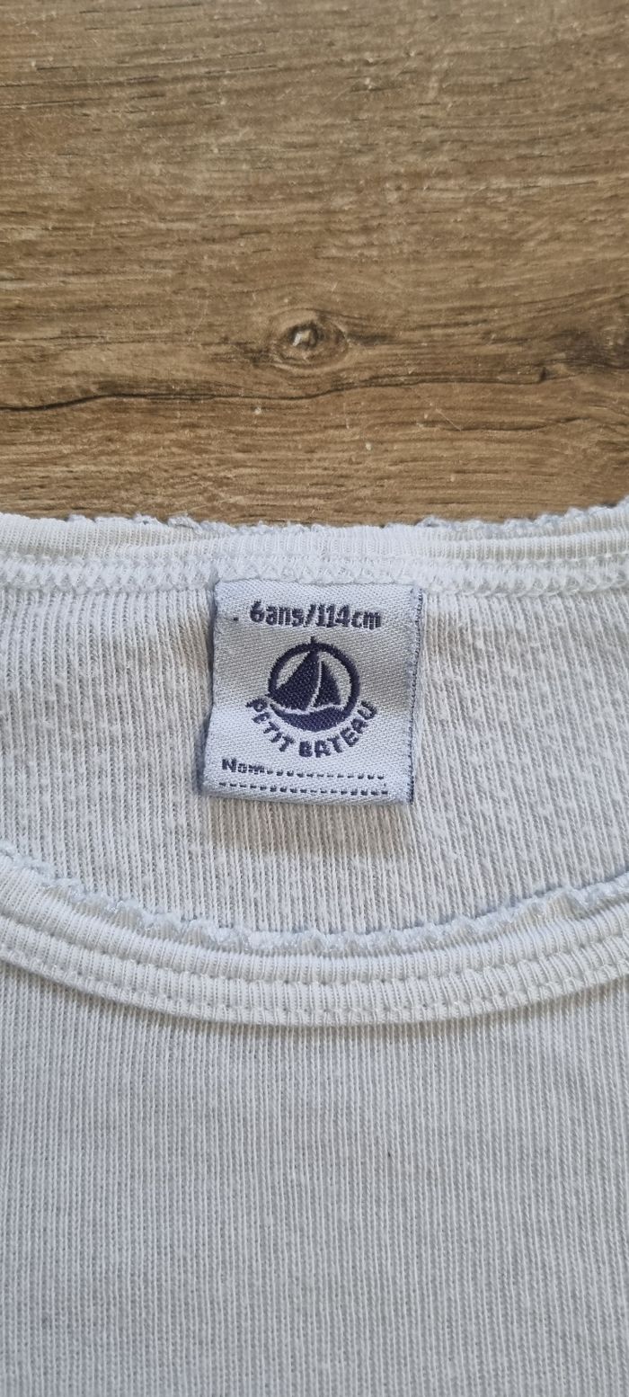 Lot t-shirts Petit Bateau 6 ans - photo numéro 5