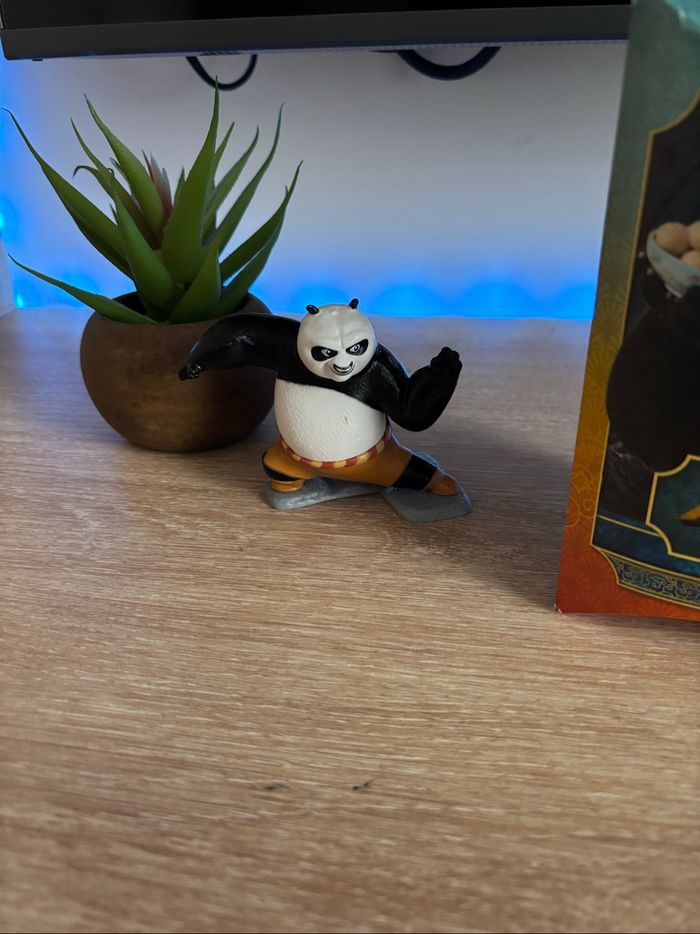 Lot figurine kung-fu panda et puzzle Burger  King - photo numéro 3
