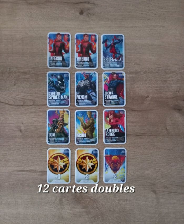 Cartes " Marvel 2022 " 44 + 12 - photo numéro 3