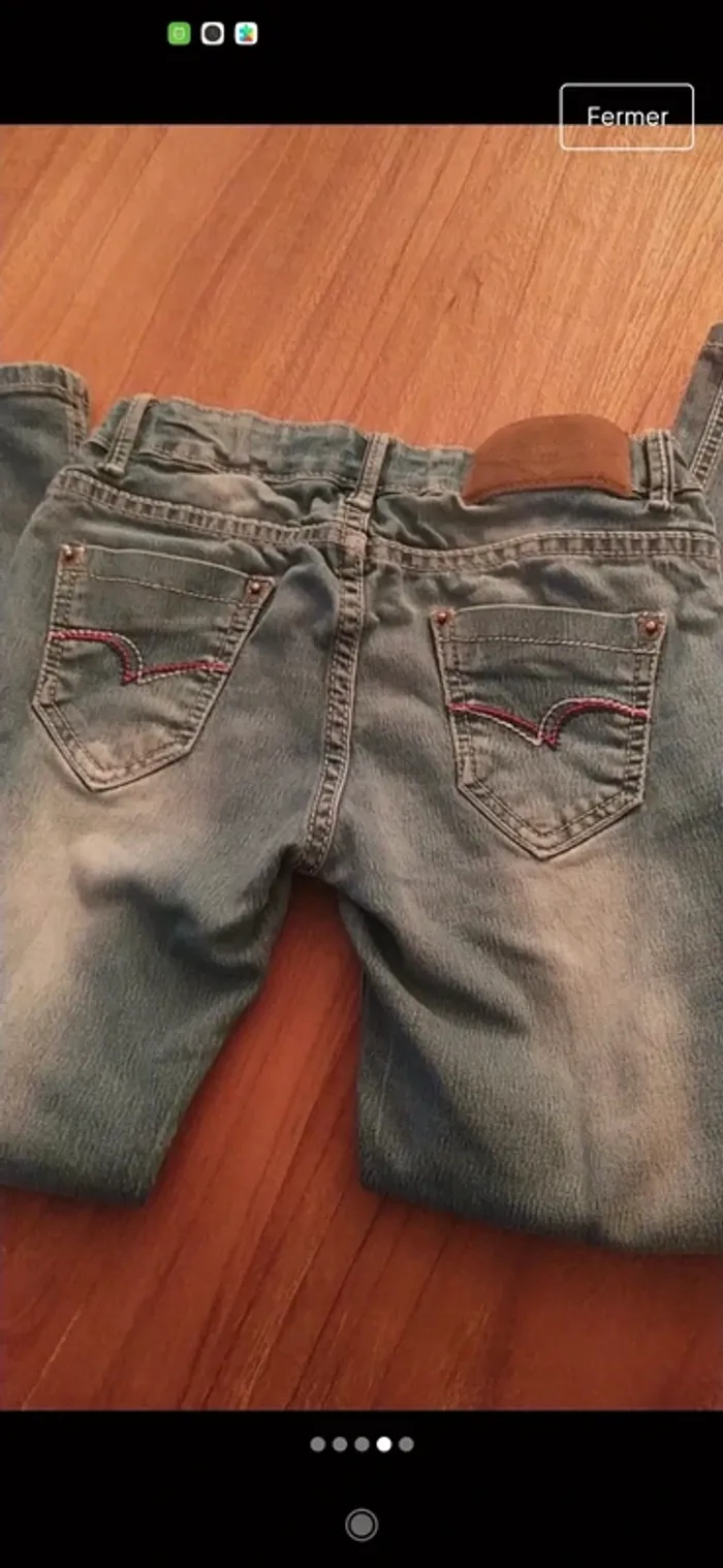 Superbe Jean filles 8 ans Lee Cooper - photo numéro 4