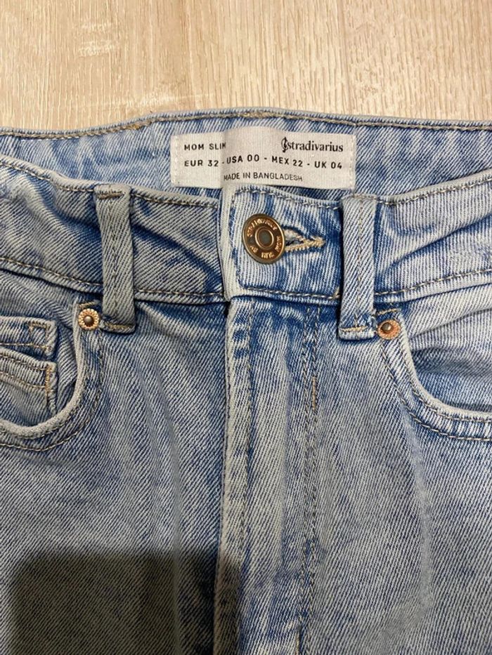 Jean mom slim stradivarius - photo numéro 2