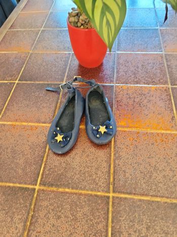 Chaussures plates Motif étoiles