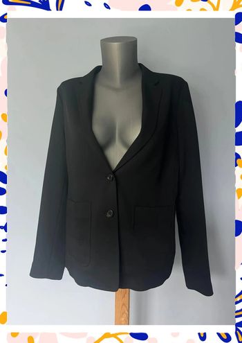 Blazer noir Comptoir des Cotonniers – Taille FR 40 / L – Chic & Classique