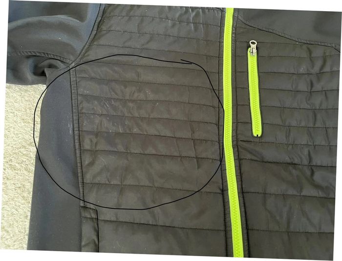 Manteau veste coupe vent Hoggar taille L marque Opsial - photo numéro 10
