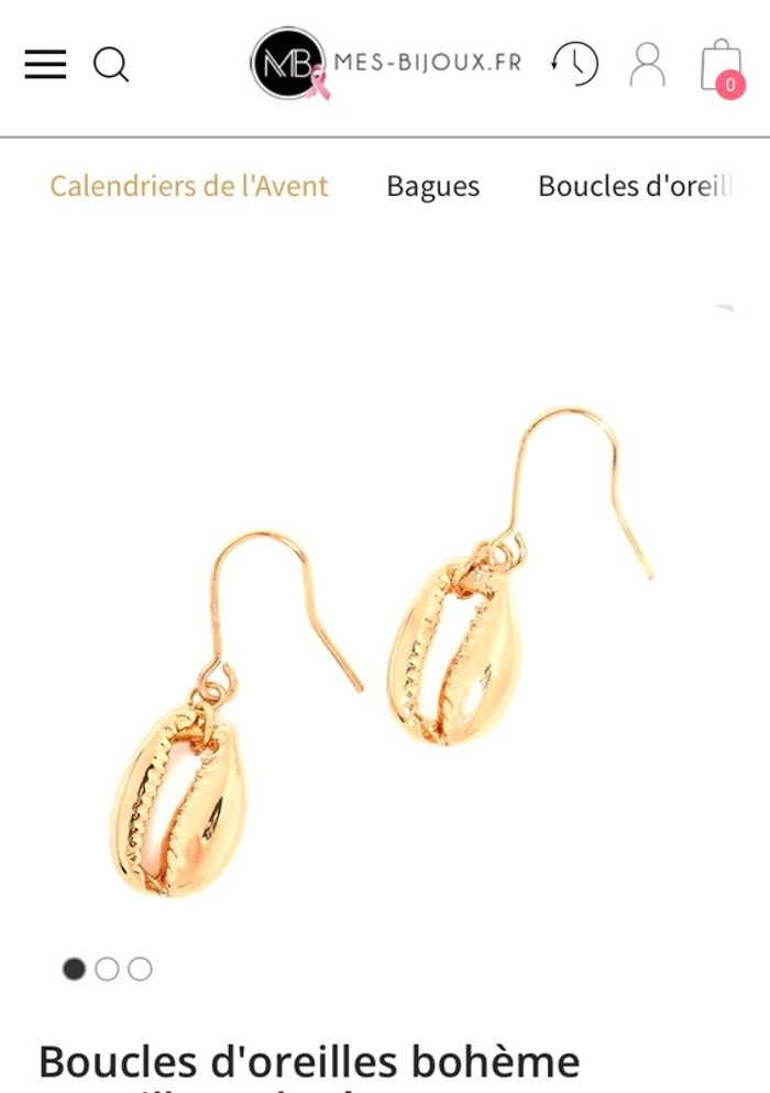 Parure dorée boucles d’oreilles + bracelet - photo numéro 6