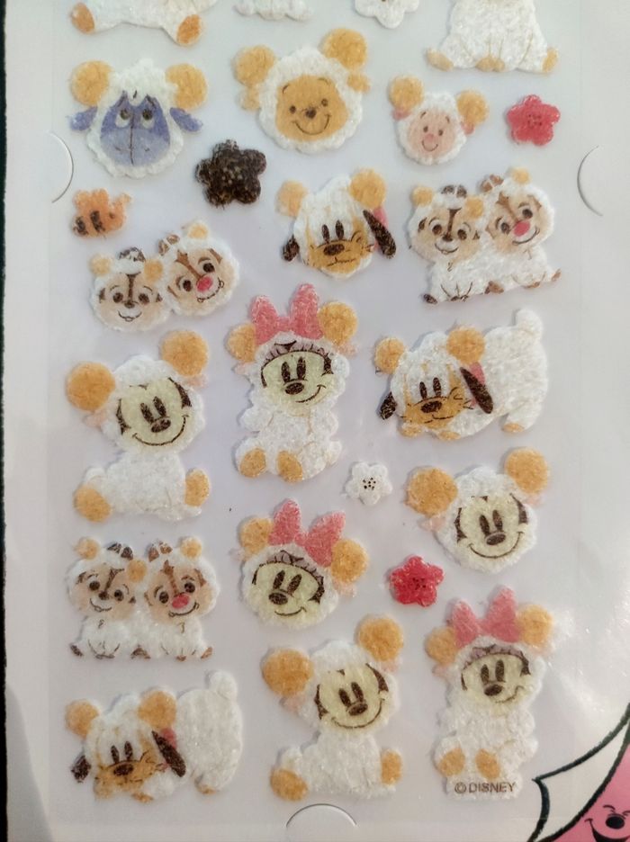 36 stickers Winnie the pooh Disney / japon - photo numéro 2