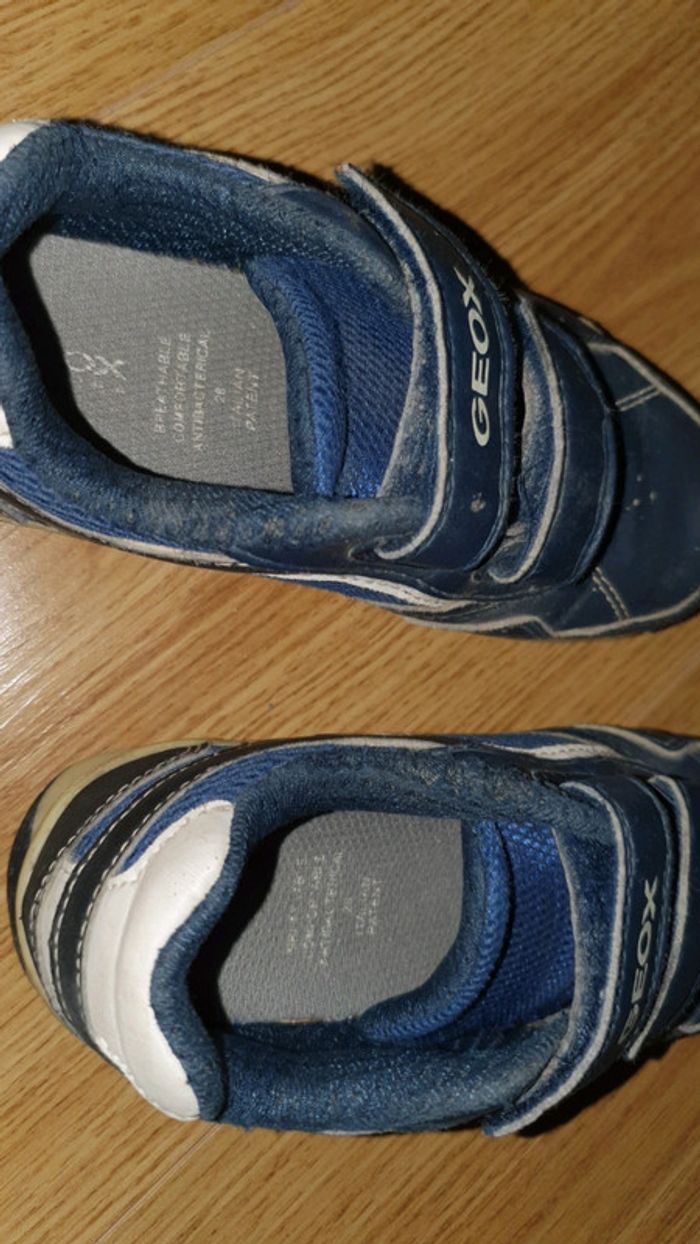basket geox taille 28 marine - photo numéro 4