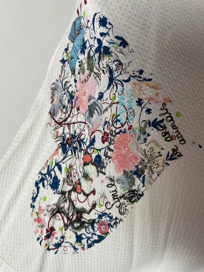 Magnifique tunique fluide Desigual – Femme – Taille L – Imprimés originaux & coupe ample - photo numéro 5