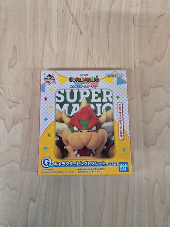 Petite assiette plastique Super Mario : Bowser