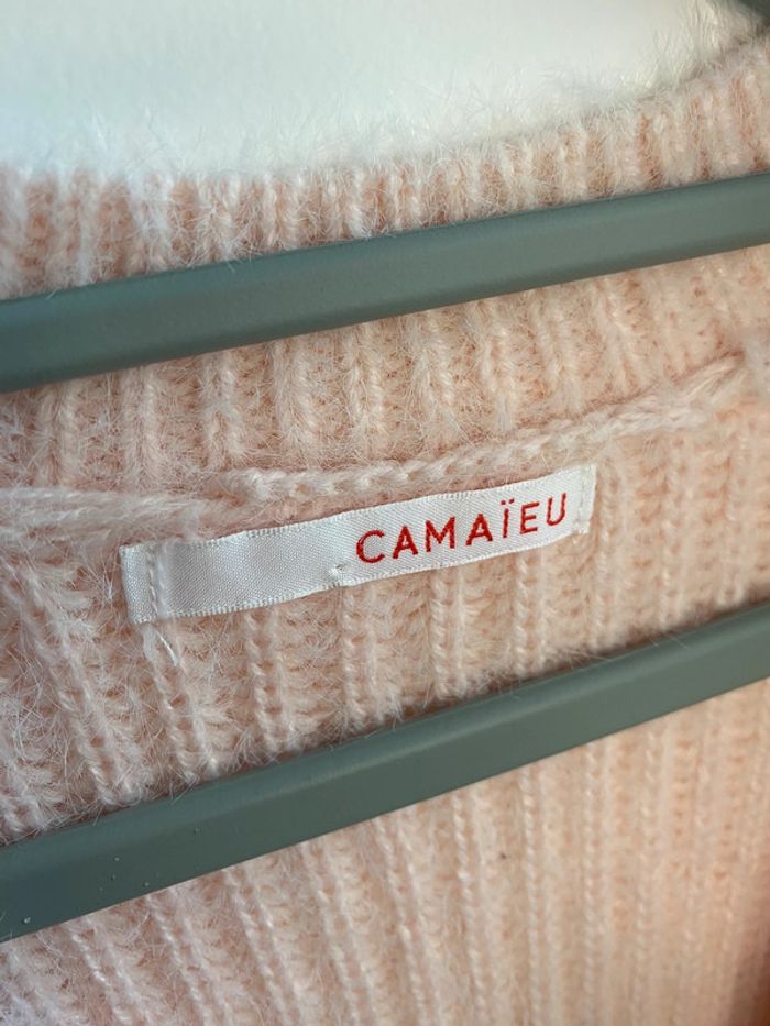 Pull angora col V - photo numéro 4
