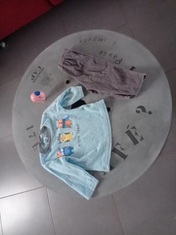 Pyjama chouette velours