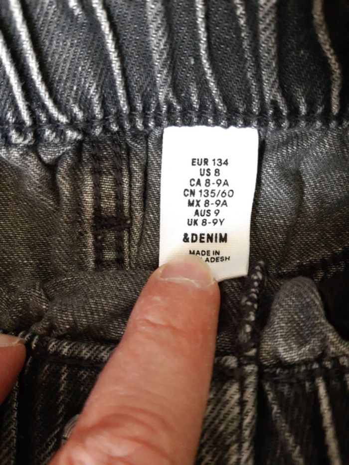 Jupe en jean 8/9 ans - photo numéro 2