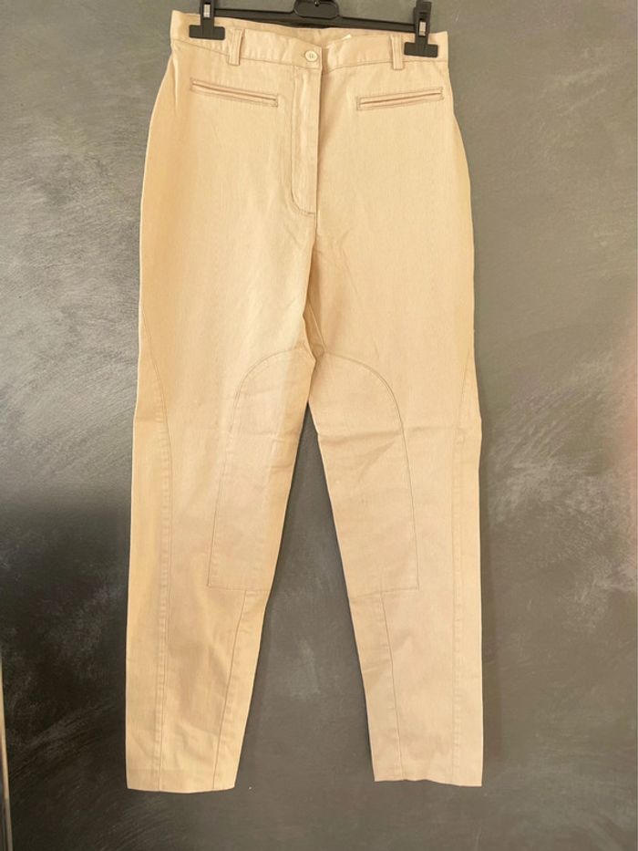 Pantalon beige cyrillus - photo numéro 6