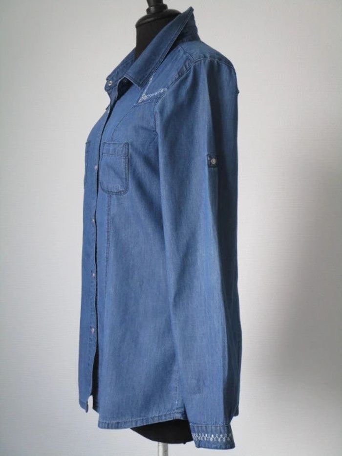 Chemise jean bleu Jac Jac 36 NEUVE - photo numéro 6
