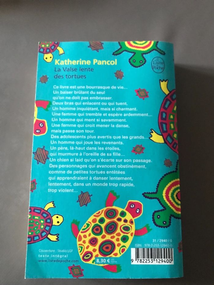 Livre La valse lente des tortues - photo numéro 2
