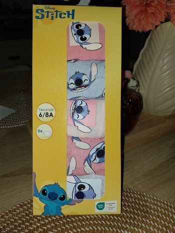 Coffret culottes Stitch 6/8ans