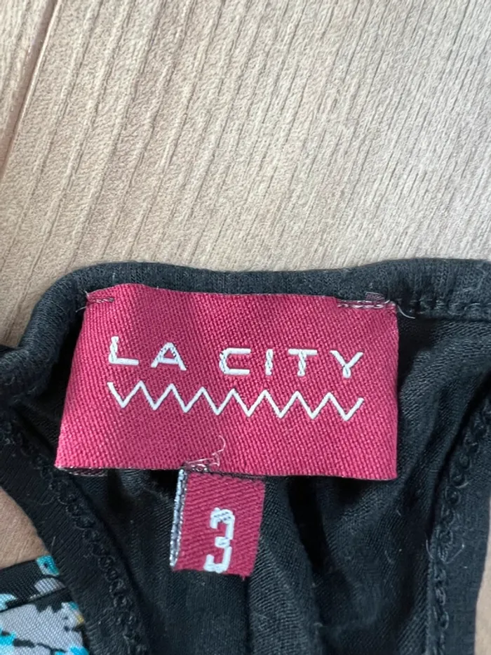 Débardeur top fleuri femme La City - photo numéro 4