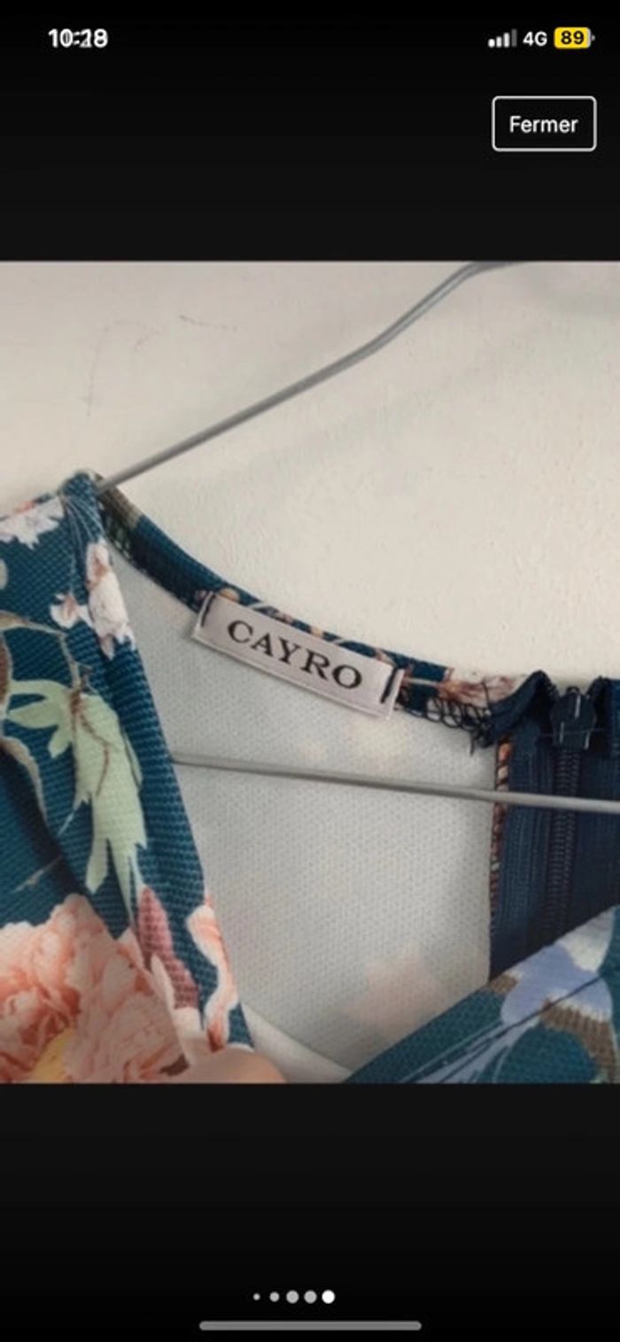 Robe cayro fleurie neuf - photo numéro 5