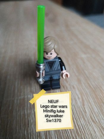 Lego star wars minifig luke skywalker sw1370 neuf