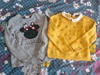Lot pull fille 5 ans
