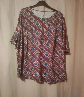 Blouse tunique top grande taille