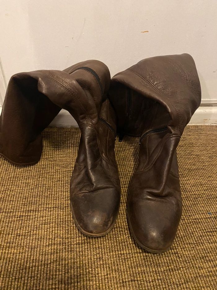 Bottes vintage original année 60 - photo numéro 2