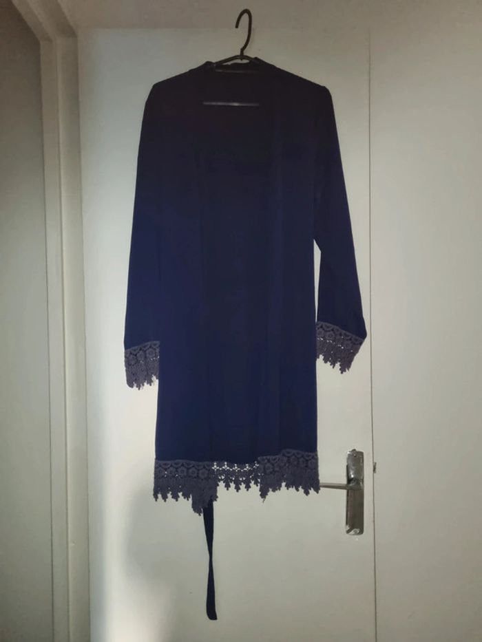 Chemisier de nuit bleu - photo numéro 4