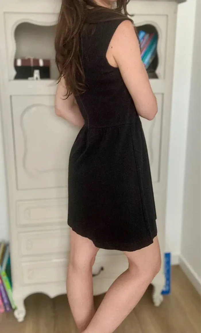 Petite robe noir i code by IKKS taille 36 , S , 1 - photo numéro 8