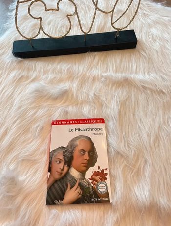 Livre le misanthrope de Molière 🥰 texte intégral