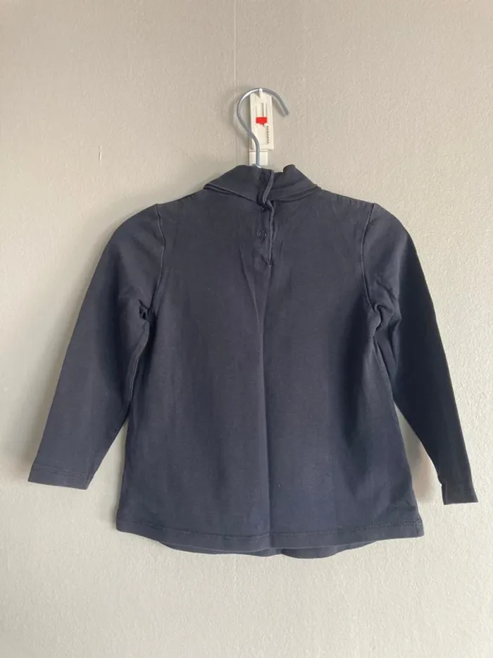 Sous-pull col montant fille – Tape à l’œil – 23 mois / 86 cm - photo numéro 4
