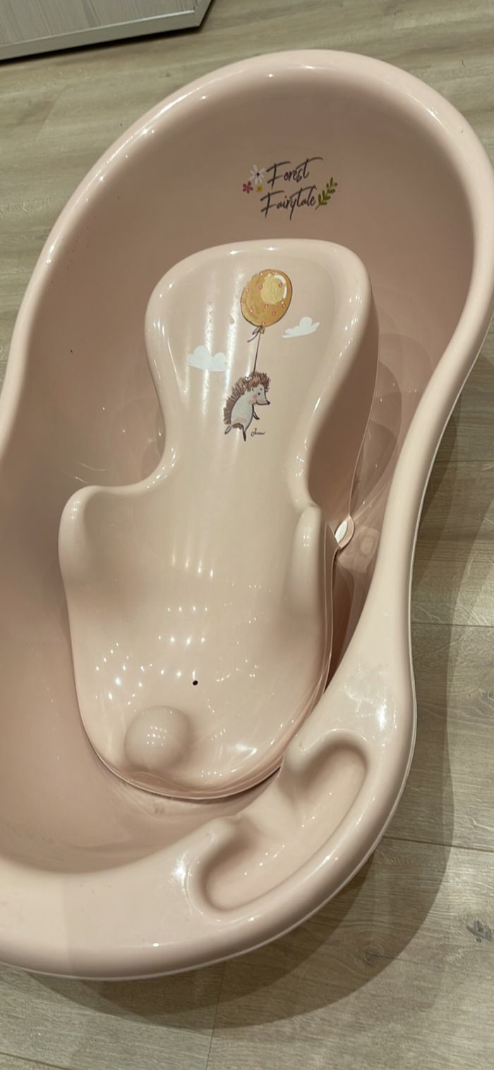 Baignoire + siège de bain - photo numéro 2