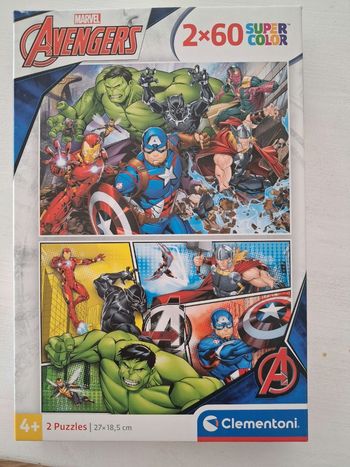 2 puzzles 2x60 Avengers
