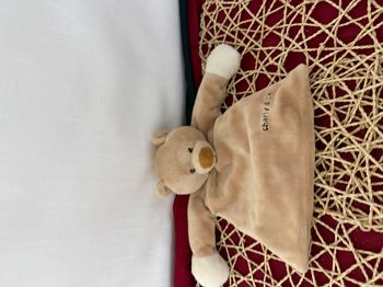 Doudou plat ours beige TIAMO COLLECTION
