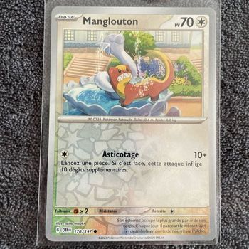 Carte Pokémon - Manglouton 176/197