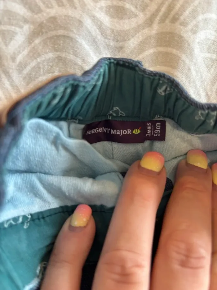 Pantalon garçon - Sergent Major – 3 mois - photo numéro 3