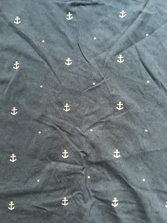 Tee shirt motif ancre - M - FSBN - New Yorker - photo numéro 2
