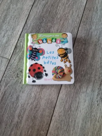 Livre l'imagerie des bébés : les petites bêtes