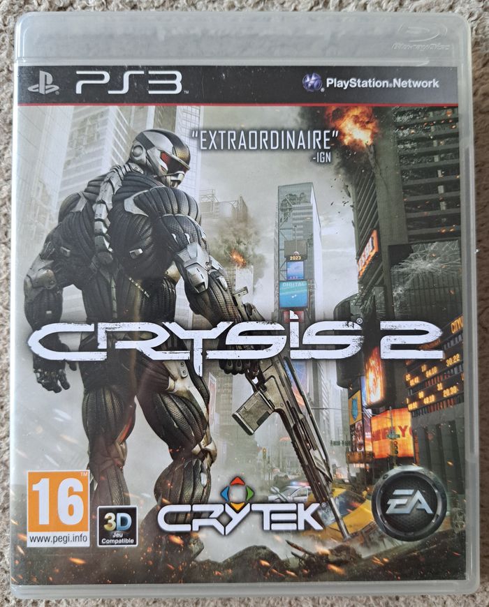 🎮 Crysis 2 Sony PlayStation 3 PS3 - photo numéro 1