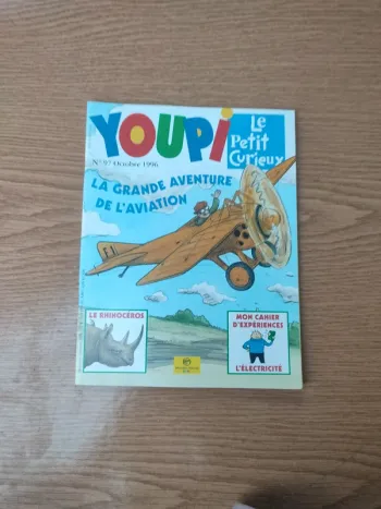 Livre youpi la grande aventure de l'aviation