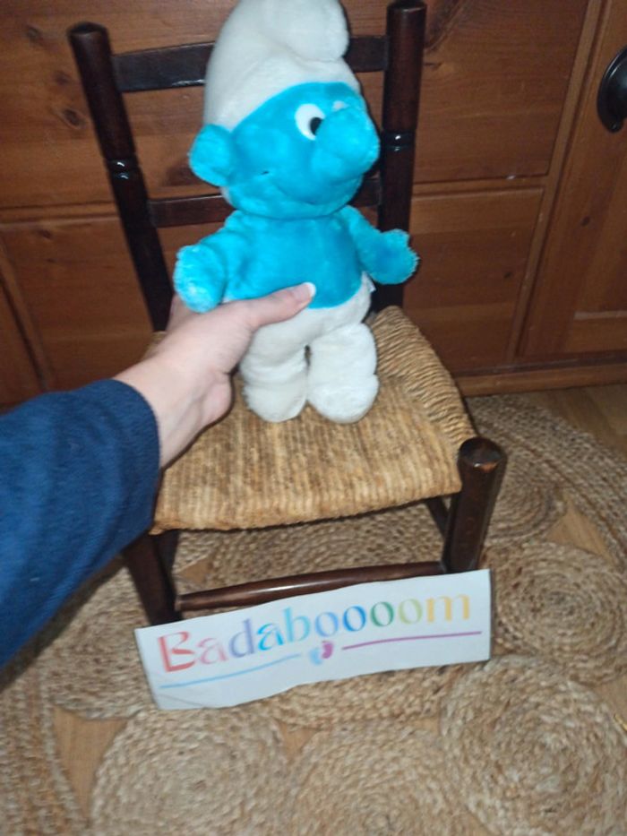 peluche Peyo 1981 Schtroumpf vintage tbe