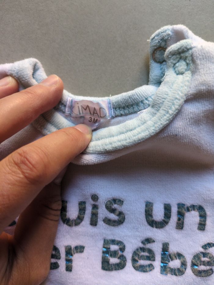Lot de 2 pyjamas polaires 3 mois - photo numéro 4