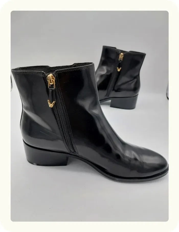 Bottines boots vernies femme What for - photo numéro 2