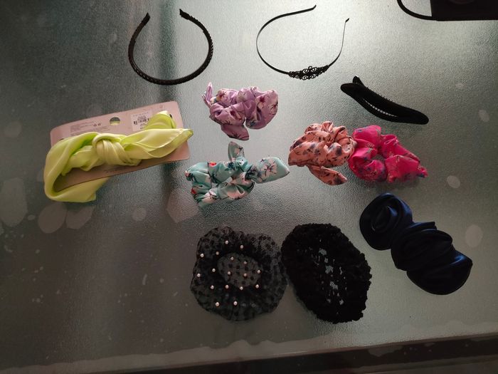 Lot chouchou barrette..