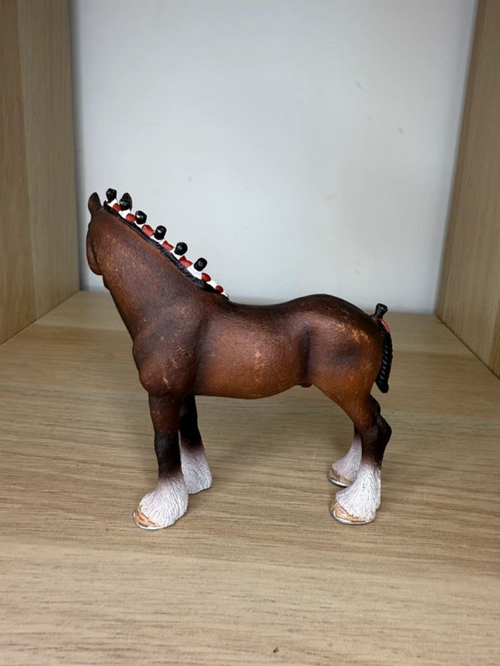 Étalon clydesdale schleich - photo numéro 2