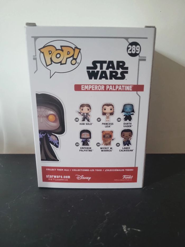 Pop neuve Emperor Palpatine 289 Star wars - photo numéro 3